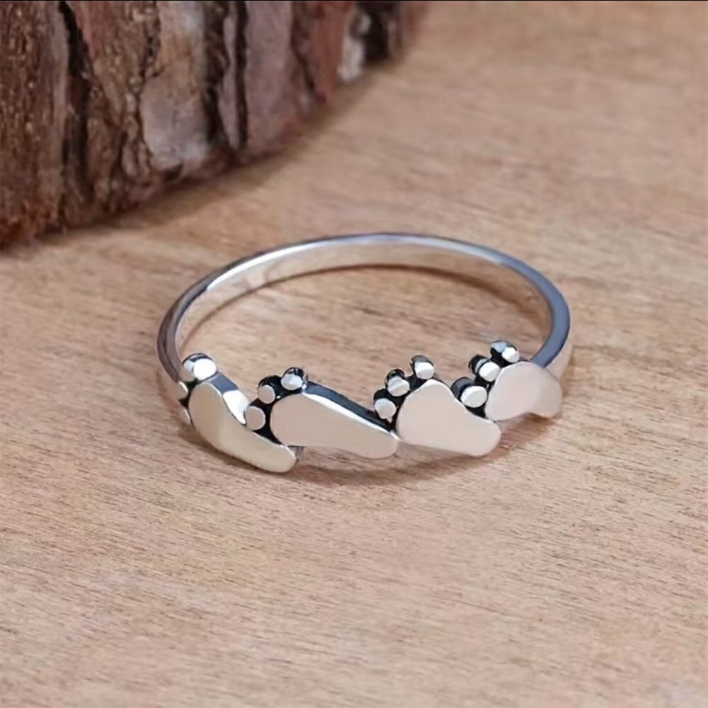 Baby Feet / Footprints Ring #855